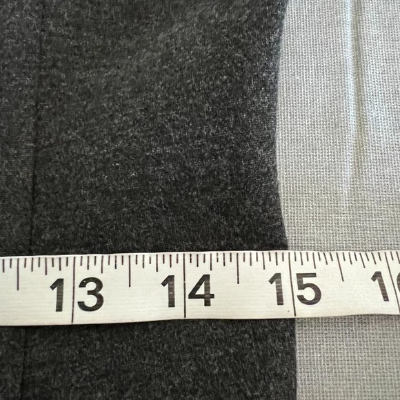 Vince Drop Waist Pleated Cocktail Dress 6 Gray V-Neck - Picture 7 of 10